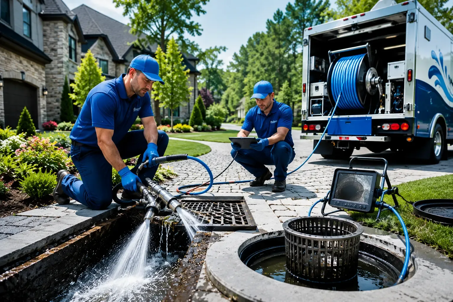 Local outdoor drain cleaning professionals in North Monmouth, ME
